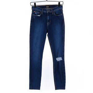 Hudson Jeans Women's Skinny Jeans in Dark Blue
